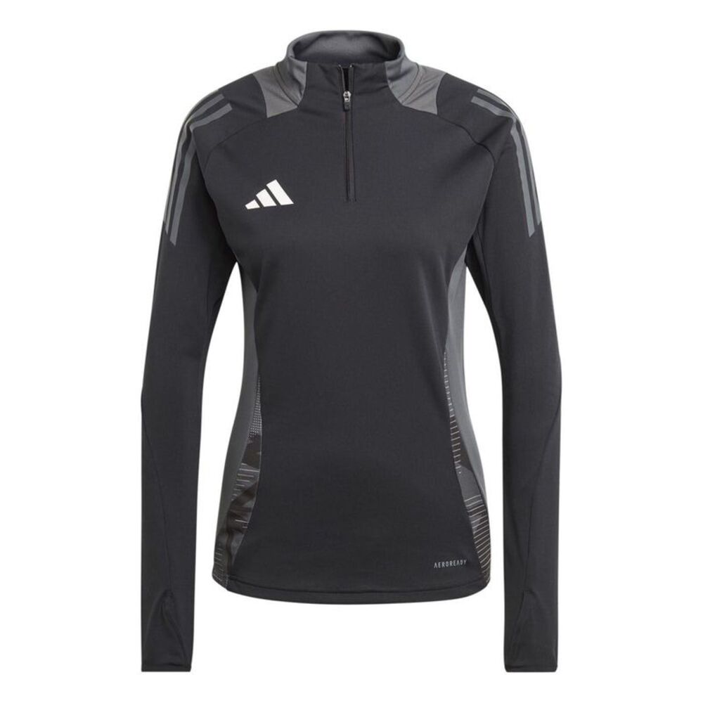 Adidas Womens/Ladies Tiro 24 Competition Training Top / Black/Dark Grey